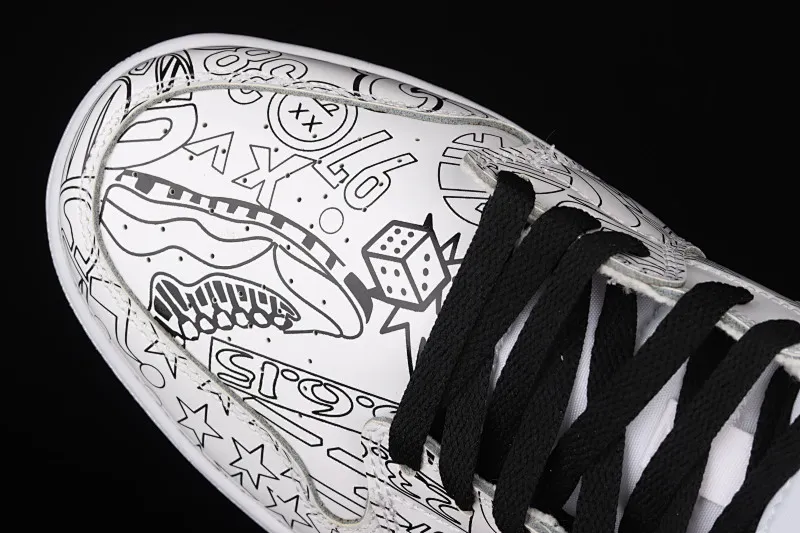 All categories Air Jordan Jordan series basketball shoes Air Jordan 1 Mid Air Jordan 1 Mid SE AJ1 Joe 1 white and black mid-top basketball shoes DC4099-100